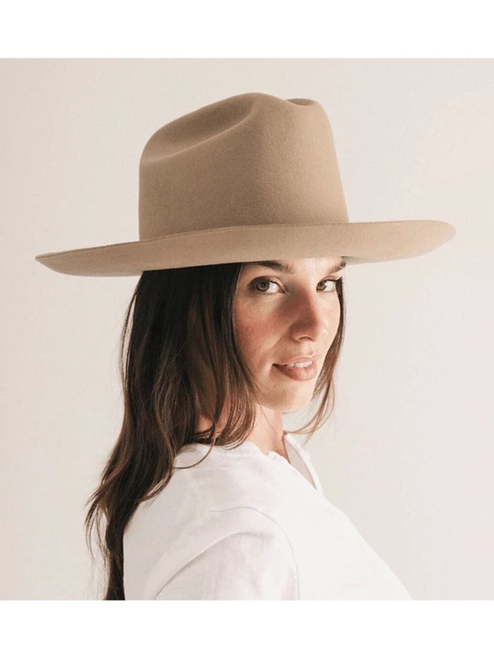 Gigi Pip Ezra Western Hat Cattleman Cowgirl 55cm XS MSRP$136 Worn Once